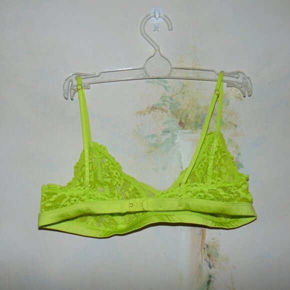 Lot of 2 Victoria's Secret Savage X Fenty Green Bralette & White Balconette 34B - Picture 4 of 12